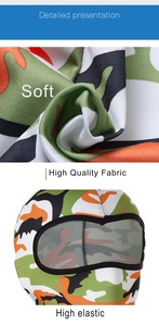 Tùy Chỉnh Băng Mặc Balaclava Thoải Mái Cưỡi Thể Thao Ngoài Trời Mềm Windproof Mùa Hè Balaclava - Product Image 3