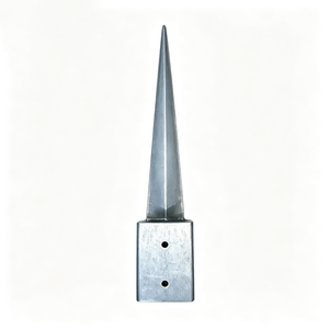 Ancrage de poteau à pointe Sunsbuild pour poteaux de clôture carrés en bois – Support extérieur pour jardin et cour – Installation facile - Product Image 3