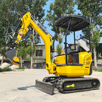 Mini-excavatrice sur chenilles de 3 tonnes avec moteur Euro5 EPA, pompe hydraulique Eaton, transmission directe, exportation Chine, support 24h/24, livraison gratuite, neuve