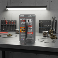 Pembuat Gasket Silikon RTV Abu-abu, Aman untuk Sensor, Anti-Korosi, Sealant Tahan Suhu Tinggi untuk Konstruksi Kayu & Transportasi
