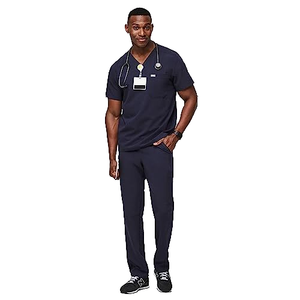 42019 divise da Scrub per cure ospedaliere già pronte Set moderne divise da uomo elastiche a 4 vie elastiche uniformi morbide e lisce - Product Image 2