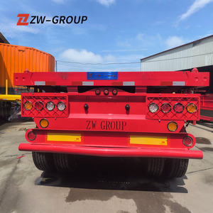 รถเทรลเลอร์บรรทุกตู้คอนเทนเนอร์ Zw กลุ่ม3เพลา60-80ตัน - Product Image 3