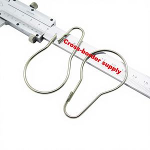 Anillos para Cortinas de Ducha Personalizados de Fábrica EWANG, Decoración Plateada, Ganchos para Cortinas al por Mayor - Product Image 1