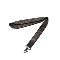 Lanyard Satin dengan Logo Cetak Transfer Termal Kustom, Tali Gantungan ID Card Bisnis yang Modis dan Personalisasi dari Bahan Polyester