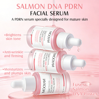 Suero de ADN de Salmón PDRN de Marca Privada para la Reparación Estética Post-Tratamiento, Mejora la Sensibilidad, Reduce el Enrojecimiento y Fortalece las Barreras Cutáneas, Suero OEM