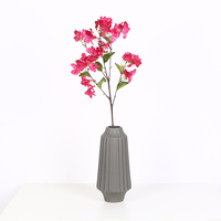 Bouquet de fleurs artificielles pour décoration de maison, 1 pièce, boupochette visseuse, fleurs murales