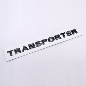 Autocollant <span class=keywords><strong>de</strong></span> badge chromé en plastique automobile pour hayon arrière VW T40 Transporter, emblème <span class=keywords><strong>de</strong></span> voiture, logo - Product Image 2