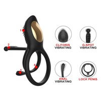 LOVE G-Punkt-Vibrator Prostata-Massagegerät 3 in 1 Prostata-Hoden kabellose Fernbedienung Frequenz starke Vibration Weibliches Geschlecht