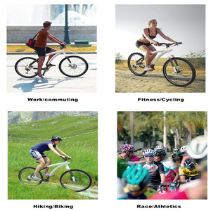 Xe đạp đô thị chuyên nghiệp Xe đạp đi lại bằng sợi carbon 28 inch với Phuộc giảm xóc và phanh đĩa kép cho các tour du lịch đua xe - Product Image 6