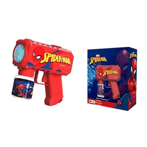 BUEN juguete de plástico Regalo de Cumpleaños Spider Man Stitch tirador de <span class=keywords><strong>burbujas</strong></span> en forma de dibujos animados para niños soplando <span class=keywords><strong>burbujas</strong></span> - Product Image 5