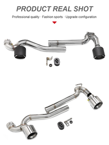 Tuyau d'échappement de voiture SYPES pour <span class=keywords><strong>bmw</strong></span> Embout d'échappement E36 <span class=keywords><strong>E46</strong></span> E90 E92 316i 318i 320i 325i 330i up Embout de silencieux en acier inoxydable M Performance - Product Image 3