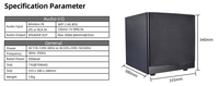 Haut-parleur sans fil Saboferos avec basses profondes incroyables et amplificateur entièrement numérique Bosina pour applications de basses fréquences