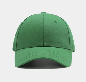 หมวกเบสบอล6แผงหมวกกอล์ฟยืดหยุ่นปรับได้ระบายอากาศได้ดีมีโลโก้ตามสั่งสีทึบ - Product Image 1