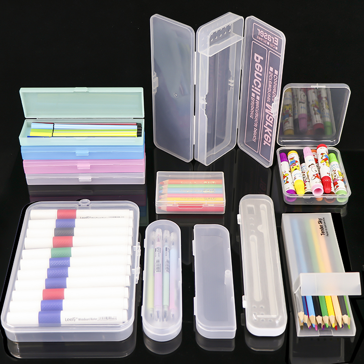 Канцелярские аксессуары, многофункциональный настольный органайзер, школьная коробка, Детская сумка для ручек, карандаш для хранения карандашей, пластиковый индивидуальный пенал для девочек