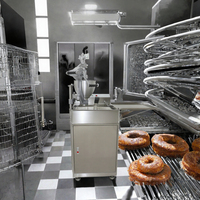 Machine commerciale T-103S en acier inoxydable pour la fabrication de biscuits, beignets, et pâtisseries en forme de fleur (type Poppy Doughnut)