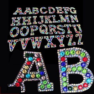 Applique en strass <span class=keywords><strong>Stoney</strong></span> Patch sur mesure en gros pour vêtement - Product Image 6