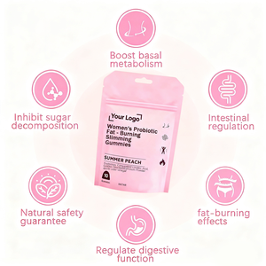 เยลลี่ลดความอ้วนพร้อม B6 B12น้ำส้มสายชูแอปเปิ้ลไซเดอร์ออกแบบได้ตามต้องการ - Product Image 2