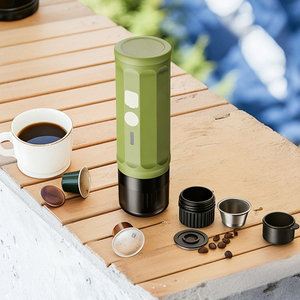 Cafetera Eléctrica Portátil a Batería 2 en 1 para <span class=keywords><strong>Espresso</strong></span>/Cápsulas, <span class=keywords><strong>20</strong></span> Bares de Presión, Carcasa de ABS, 1 Taza, para Hogar y RV - Product Image 5