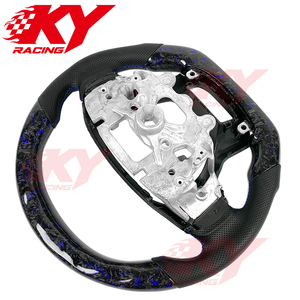 Volante Deportivo de Fibra de Carbono Forjado con LED Personalizado para Ford Ranger Raptor 2025, para F150, Mustang, Focus, Fiesta - Product Image 3