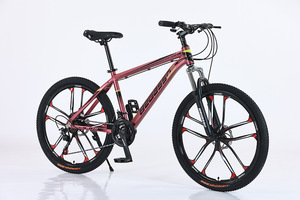 Vélo de montagne en alliage d'aluminium, 21-30 vitesses, suspension intégrale, <span class=keywords><strong>VTT</strong></span> avec frein à disque, vélo tout-terrain pour hommes et adultes, conduite en plein air - Product Image 2