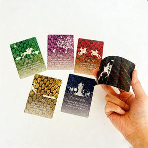 China fabriek gepersonaliseerd ontwerp printen kinderen educatief leer flashcards aangepaste kaartspel creatie dozen verpakking - Product Image 3