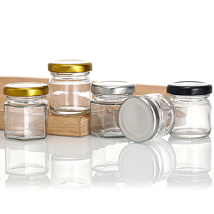<span class=keywords><strong>Mini</strong></span> <span class=keywords><strong>pot</strong></span> de miel en verre de 25ml avec étiquette personnalisée avec couvercle en métal vente en gros - Product Image 3