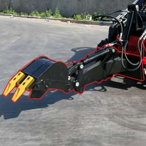 <span class=keywords><strong>Mini</strong></span> chargeuse compacte 380T avec pelleteuse - Product Image 2