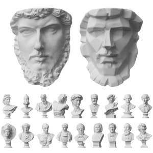<span class=keywords><strong>Nordique</strong></span> Mini Buste Sculpture Statue Artisanat pour La Décoration De La Maison <span class=keywords><strong>Mythologie</strong></span> <span class=keywords><strong>Grecque</strong></span> Résine Souvenir Logo Personnalisé Europe Ange 500pcs - Product Image 2