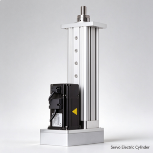 Cylindre électrique servo à corps en aluminium durable, actionneur linéaire motorisé de type piston pour contrôle de mouvement industriel précis - Product Image 1