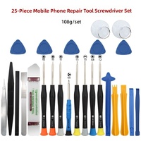 Jeu de tournevis de précision professionnel de 37 pièces en matériau CR-V, finition pentagonale, kit d'outils de réparation électronique pour téléphone portable et ordinateur portable