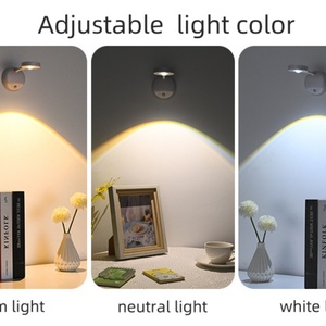 Nueva Lámpara de Pared Interior Recargable Sin Cables con Control Remoto, Luz LED Inteligente con Sensor de Movimiento Corporal - Product Image 3