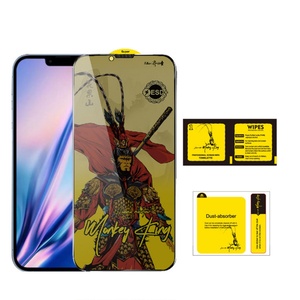 ฟิล์มกันรอยแบบเต็มหน้าจอ9H 0.4mm สำหรับ iPhone 12 14 PRO MAX 13 Pro กระจกนิรภัยกันรอยเพื่อความเป็นส่วนตัว - Product Image 1