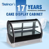 Comptoir réfrigéré commercial verre pain affichage des aliments réfrigérateur boulangerie Dessert Mini armoire de rangement de gâteaux