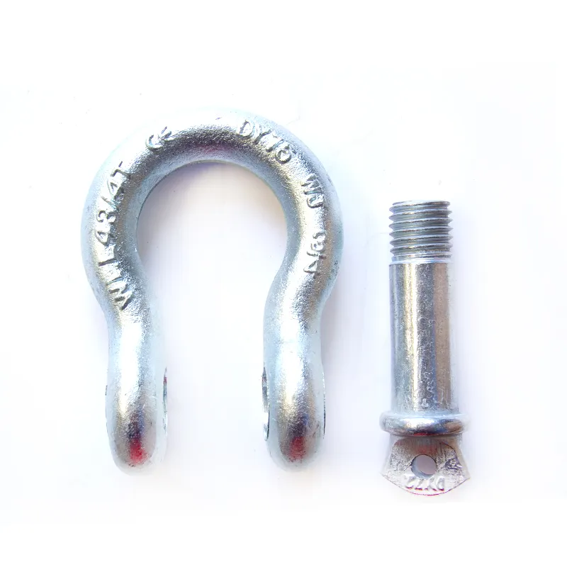 China manufacturer high quality Screw Pin Bow Shackle Fast Delivery For Lifting Bow Shackle