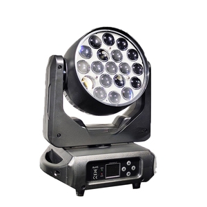 Faro mobile LED Zoom 19x15W Wash per Teatro, Club e Spettacoli - Product Image 3