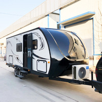 Roulotte de camping mobile Martin Scenic Outdoor B&B avec maisonnette EPS pour les vacances