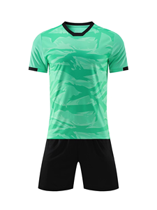 Uniforme de Fútbol de Alta Calidad, Venta Directa de Fábrica, Uniforme de Fútbol Transpirable 100% Fibra de Poliéster en Varios Colores - Product Image 4