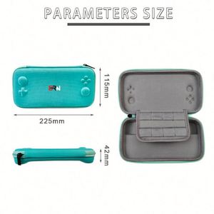 Étui rigide en EVA personnalisé pour lecteur de jeux vidéo PS4/PS6, étui de rangement portable en nylon, fermeture éclair, protection imperméable, antichoc, Oxford - Product Image 5