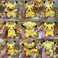 Porte-clés en peluche Pikachu 30e anniversaire Pokémon, 25 styles, différentes expressions, pendentif mignon en peluche Pikachu pour cadeau