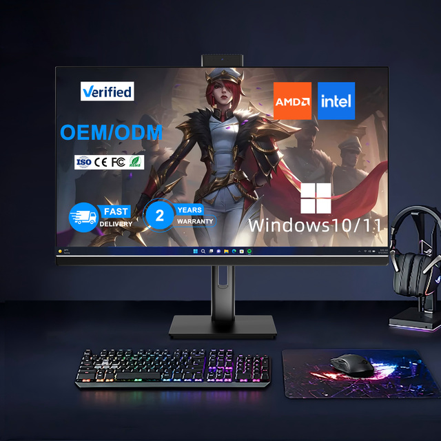 High Performance 23.8" All-in-One Gaming PC Core I3/i5/i7 CPU 16GB DDR4 256GB SSD GDDR4 Intel HD Graphics 530 Windows 10