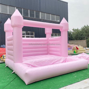Đám cưới Bouncer trắng hồng <span class=keywords><strong>Inflatable</strong></span> nhà bị trả lại với bóng Pit hồ bơi <span class=keywords><strong>Inflatable</strong></span> lâu đài bouncy - Product Image 6
