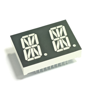 0.8 inch 2 chữ số 16 đoạn dẫn hiển thị ánh sáng màu xanh thương mại tiền mặt đăng ký hệ thống POS kỹ thuật số tên phù hiệu Văn Phòng Thông tin - Product Image 1