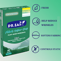 OEM/ODM Échantillon Gratuit 4-en-1 : Lingettes Assouplissantes pour Linge au Parfum Frais Longue Durée, Écologiques