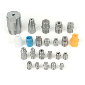 Buse de pulvérisation à <span class=keywords><strong>jet</strong></span> d'eau large angle en acier inoxydable YS, type BB-W, buse de pulvérisation à cône plein, angle standard - Product Image 6