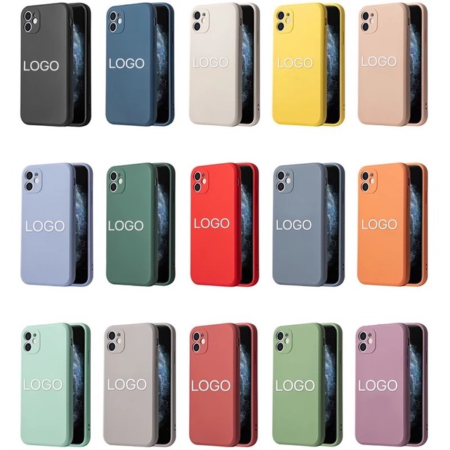 Silicone Phone Case TPU Silicone Soft Cases for iphone 14 13 12 11pro Max case