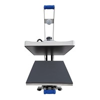 Nouvelle presse à chaud semi-automatique à ouverture automatique pour sublimation, avec plaques inférieures magnétiques remplaçables, pour impression multicolore sur T-shirts