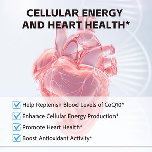 Cápsulas de CoQ10 Más Vendidas, Absorción Mejorada con Aceite de Oliva, Ayuda a Reponer los Niveles de CoQ10 en la Sangre, Promueve la Salud del Corazón - Product Image 5