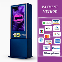 Distributeur automatique intelligent équipé d'un scanner de vérification d'âge et d'une fonction de paiement par portefeuille électronique