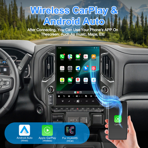 Radio Estéreo para Auto Navihua con Android, Pantalla Vertical de 15.6 Pulgadas, Navegación GPS, Sistema de Audio para Chevrolet Silverado/GMC Sierra 2019-2023 - Product Image 5
