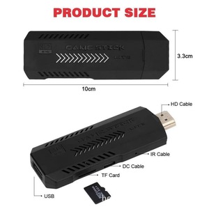 Dongle da Gioco OEM B2B all'Ingrosso, 64G con 30000+ Giochi Integrati, Uscita HDMI 8K, Controller Wireless 2.4G, Sistema Duale per TV Familiare - Product Image 2